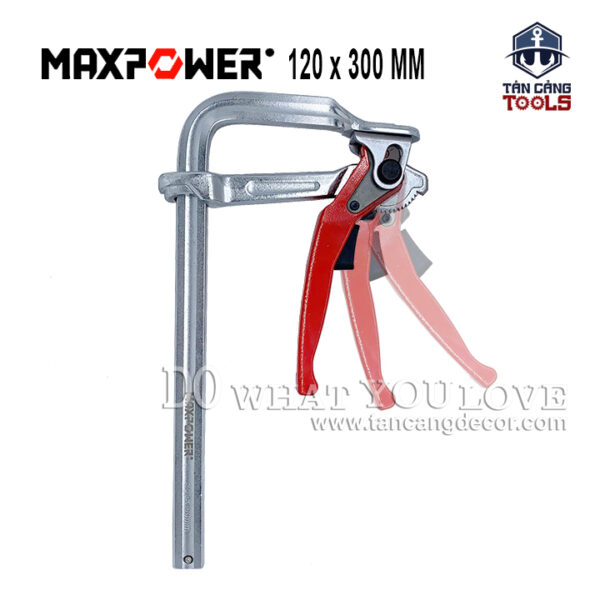 Cảo F Kẹp Nhanh Maxpower 120 x 300 mm