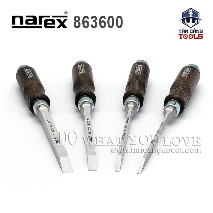 Bộ Đục 4 Chi Tiết Narex NRX-863600 - Ảnh 5