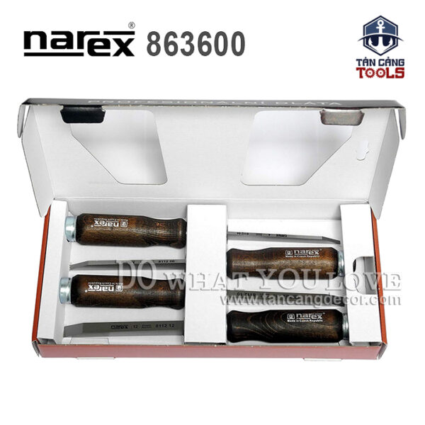 Alternative view of Bộ Đục 4 Chi Tiết Narex NRX-863600