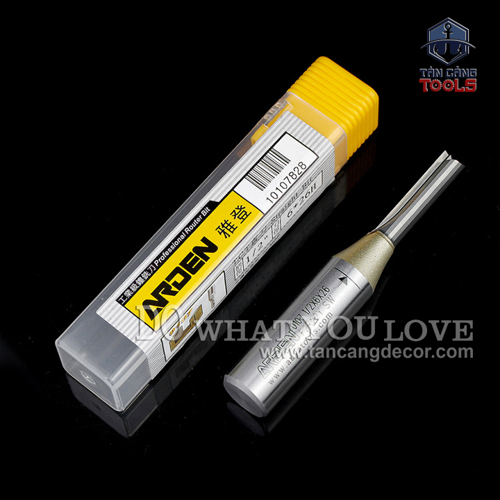 Mũi Router Arden CNC Móc Rãnh 3.175 x 20 mm Cốt 12.7 mm Arden 0107 - Ảnh 10