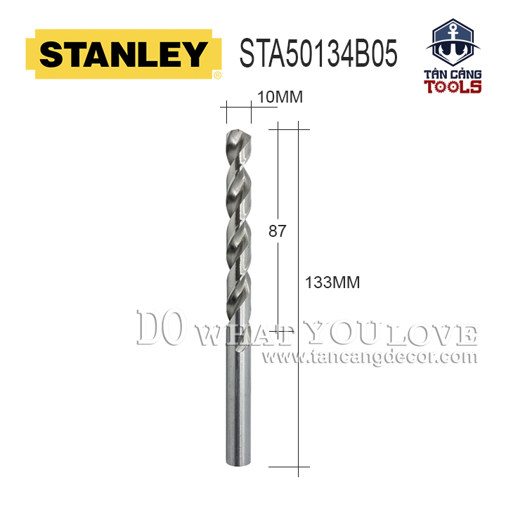 Mũi Khoan Sắt 10 mm Stanley STA50134B05 - Ảnh 2