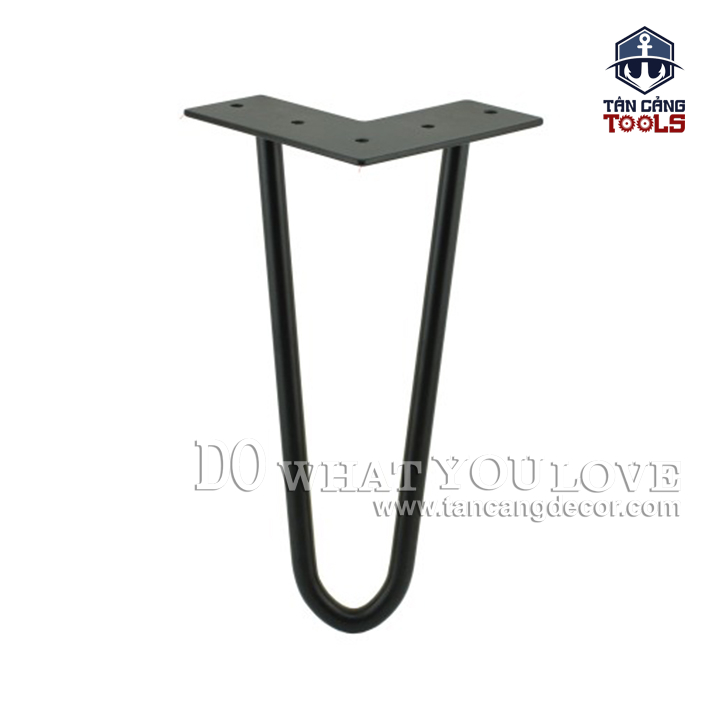 Chân bàn hairpin leg 50cm - Ảnh 3