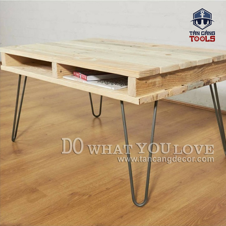 Chân bàn hairpin leg 50cm - Ảnh 4