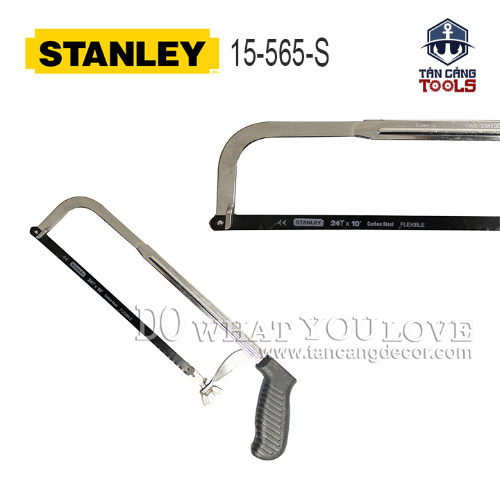 Bộ Khung Cưa Sắt 250mm Stanley 15-565-S - Ảnh 3