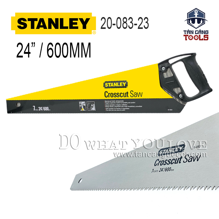 Cưa Gỗ Hình Lá Liễu 600 mm Stanley 20-083-23
