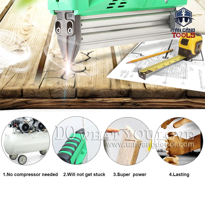 Súng Bắn Đinh Điện Fujiwara FUJ - KD30 - Ảnh 6