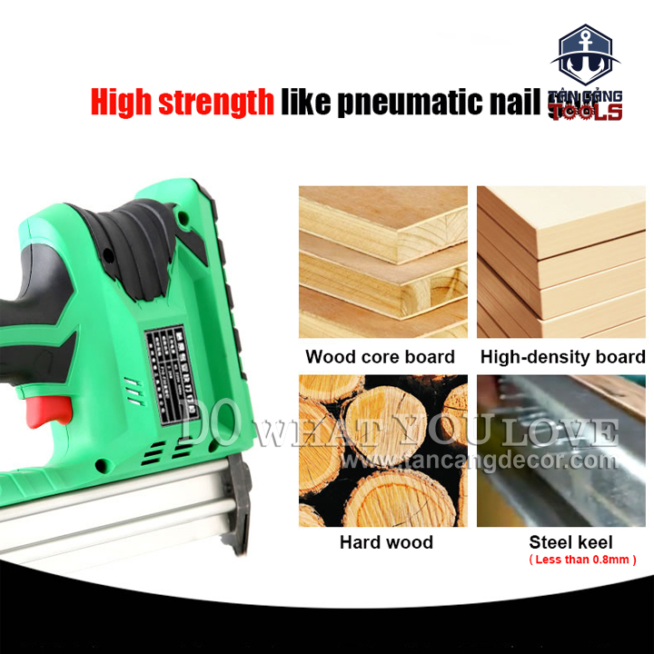 Súng Bắn Đinh Điện Fujiwara FUJ - KD30 - Ảnh 7