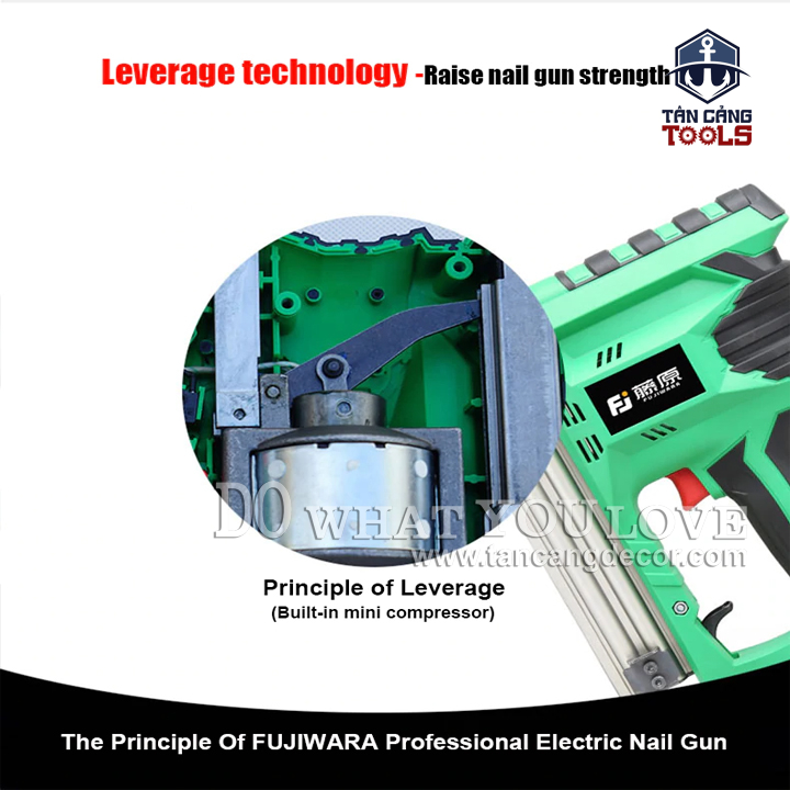 Súng Bắn Đinh Điện Fujiwara FUJ - KD30 - Ảnh 8