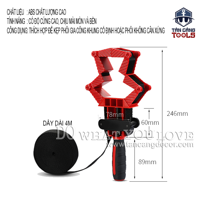 Cảo Dây Đa Góc Duratec 4m - Ảnh 2