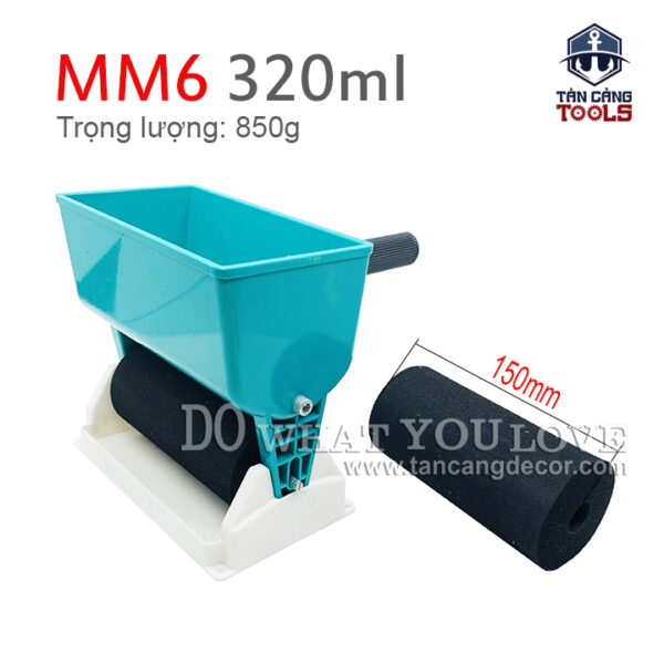 Dụng Cụ Lăn Keo Dán Gỗ Không Khóa 150 mm MM6
