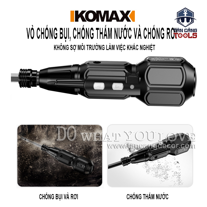 Máy Vặn Vít Điện Tử Sạc USB Komax 4.2V - Ảnh 17