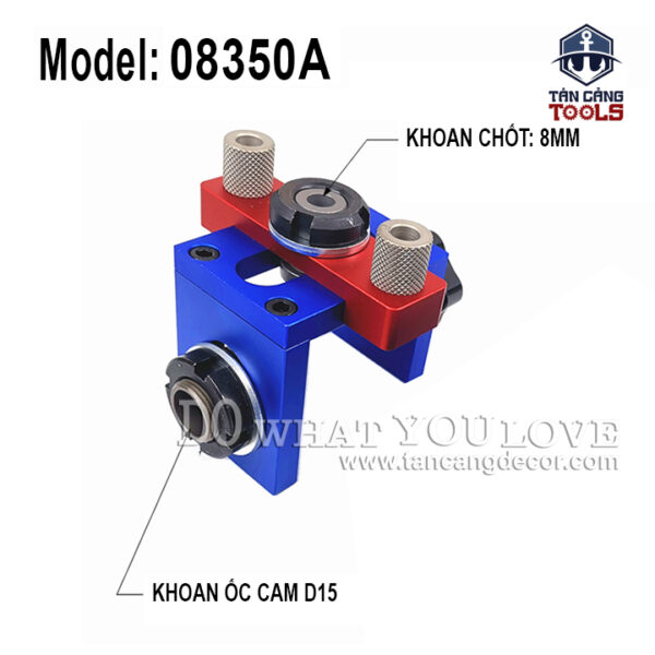 Alternative view of Bộ Cử Khoan Ốc Cam Và Chốt Gỗ Bản Rút Gọn 08350A