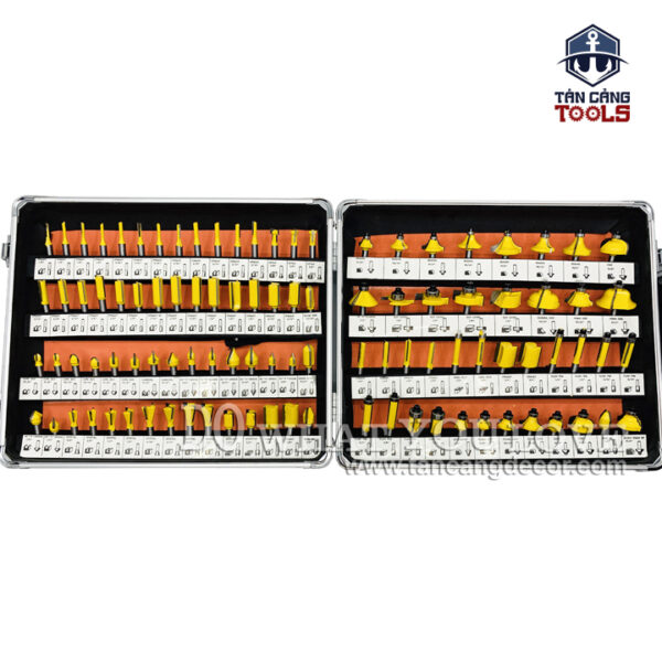 Alternative view of Combo 100 Chi Tiết Mũi Router Cốt 6.35 mm