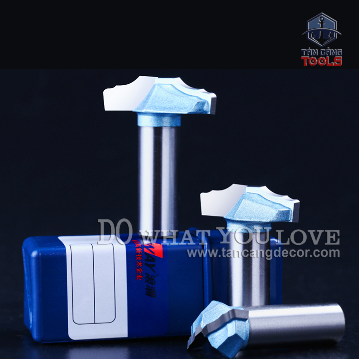 Mũi Router Đánh Pano Tủ Tideway 40 mm Cốt 12.7 mm - Ảnh 3