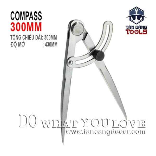Compa Cơ Khí 300 mm - Bán Kính 430 mm