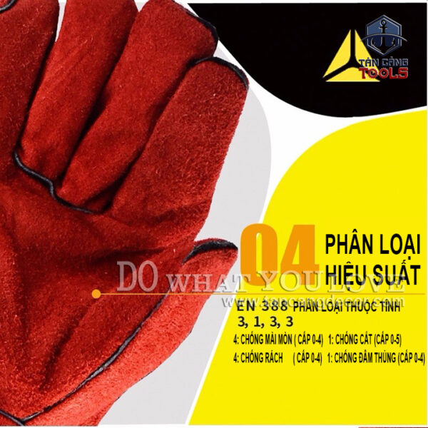 Găng Tay Hàn Cơ Khí Delta Plus 205515 - Ảnh 6