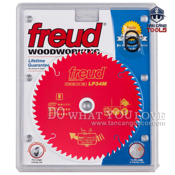 Alternative view of Lưỡi Cưa Gỗ Hợp Kim 182 x 25.4 mm x 60T Freud LP34M CR3