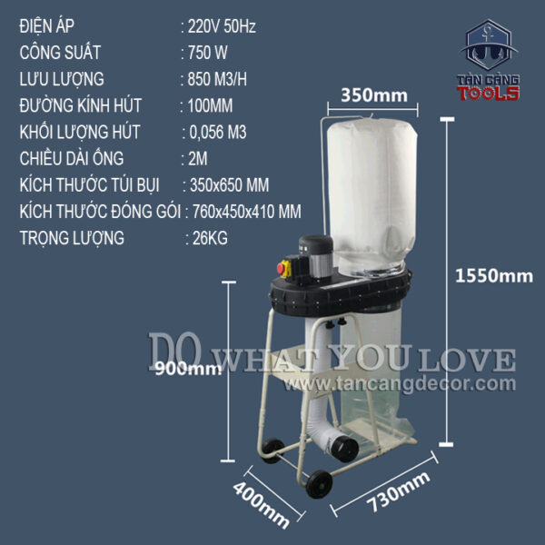 Alternative view of Máy Hút Bụi 1 Túi Fusai C - 750