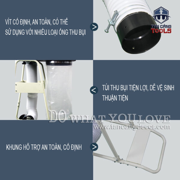 Máy Hút Bụi 1 Túi Fusai C - 750 - Ảnh 7