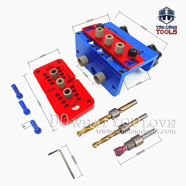 Alternative view of Bộ Cử Khoan Ốc Cam Và Chốt Gỗ Fengsen 08350S