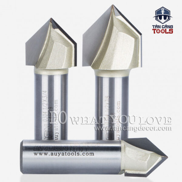 Alternative view of Mũi Router Arden Đánh Rãnh V 90 Độ 22.2 mm Cốt 12.7 mm Arden 0304