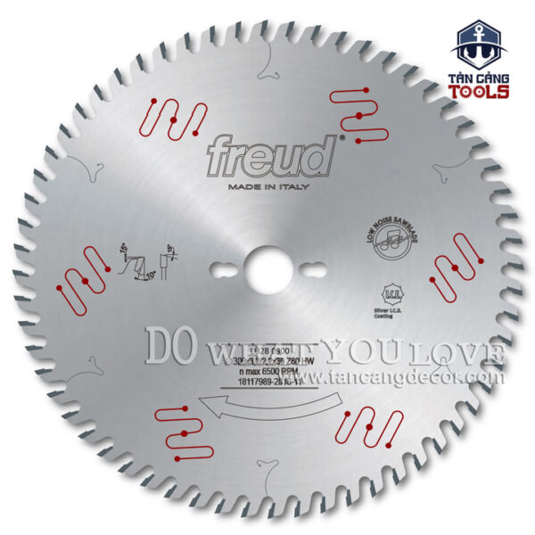 Alternative view of Lưỡi Cưa Gỗ Hợp Kim 305 x 30 mm x 60T Freud LU2B 0900 ( Phiên Bản Chống Ồn )