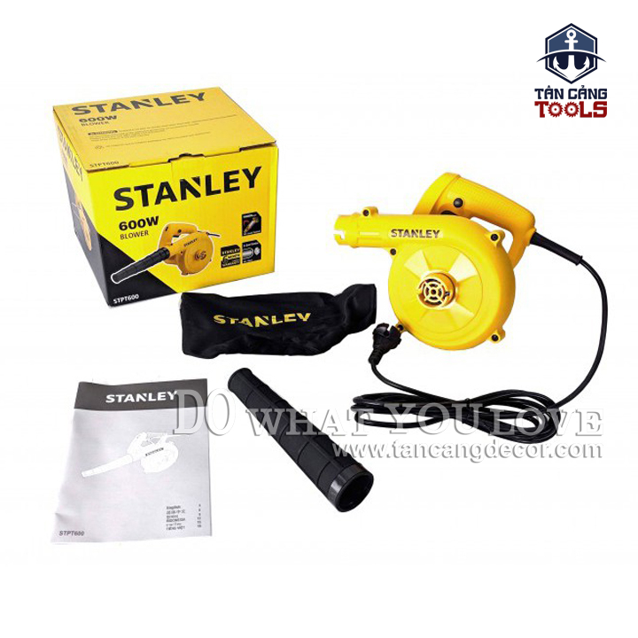 Máy Hút Thổi Bụi Có Điều Tốc Stanley STPT600-B1 600W - Ảnh 4