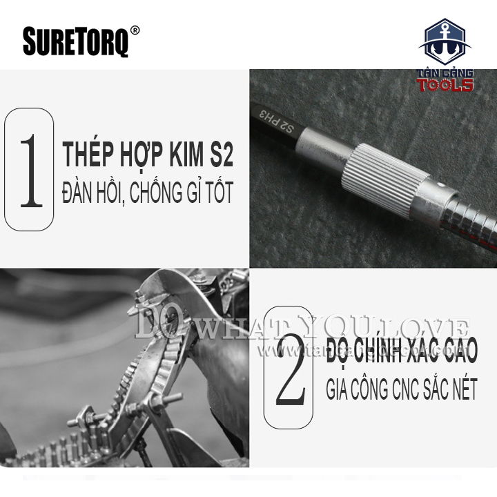 Dây Bắt Vít Góc 300mm SURETORQ 1769-0101 - Ảnh 7
