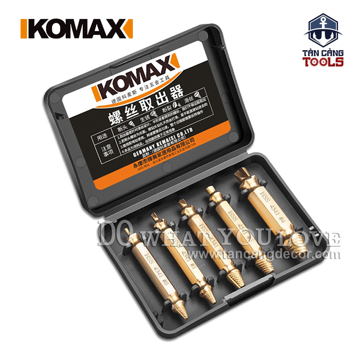 Bộ Mở Toét Đầu Vít Komax 0101