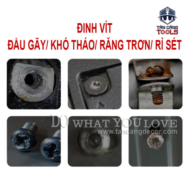 Alternative view of Bộ Mở Toét Đầu Vít Komax 0101