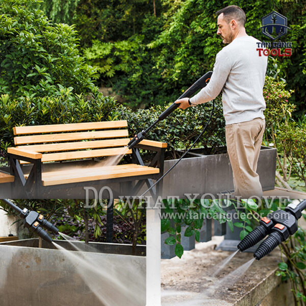 Máy Xịt Rửa Xe Cao Áp YILI YLQ6200C - 160C Động Cơ Đôi - Ảnh 12