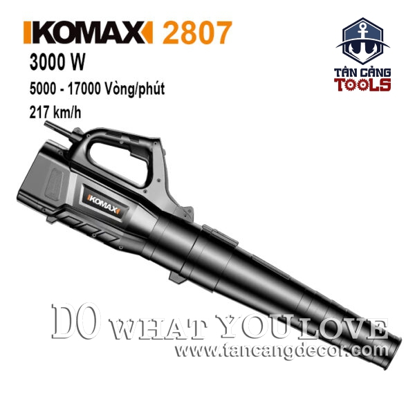 Máy Hút Thổi Bụi Có Điều Tốc Komax 2807