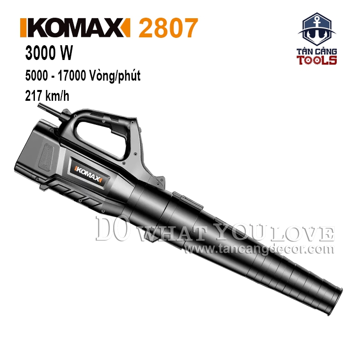 Máy Hút Thổi Bụi Có Điều Tốc Komax 2807