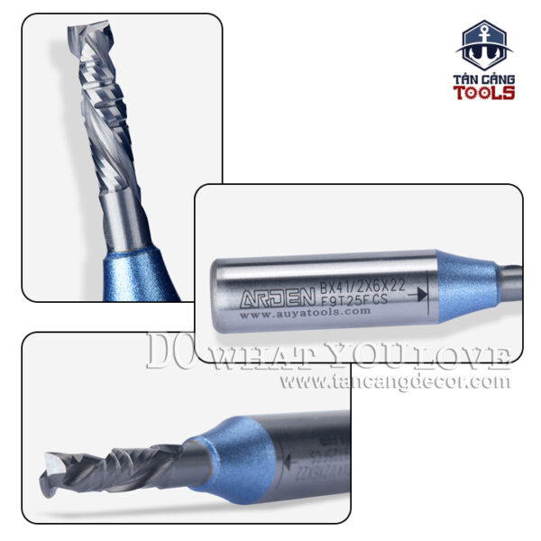 Alternative view of Mũi Arden CNC TCT Xoắn Ốc 8 x 26 mm Cốt 12.7 mm Arden BX4