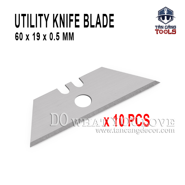 Combo 10 Lưỡi Thay Dụng Cụ Sủi Cạnh Gỗ Công Nghiệp KTM