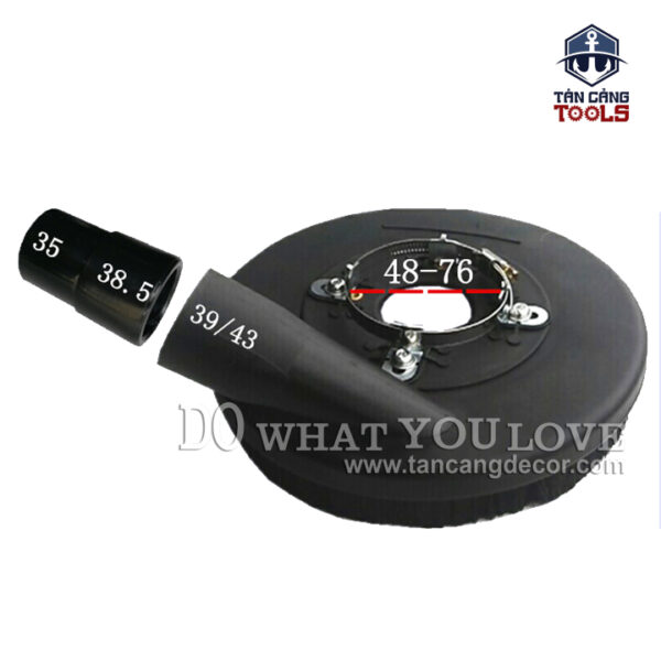 Hộp Bảo Vệ Và Thu Bụi Máy Mài Sàn Chổi Cao B-180AG - Ảnh 7
