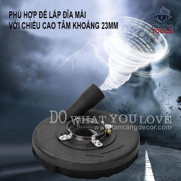 Hộp Bảo Vệ Và Thu Bụi Máy Mài Sàn Chổi Cao B-180AG - Ảnh 6