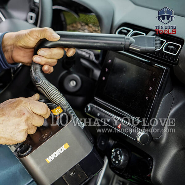 Combo Máy Hút Worx WX030.9 Và Máy Xịt Dùng Pin WG630E.5 Tặng Kèm Đầu Nối - Ảnh 6