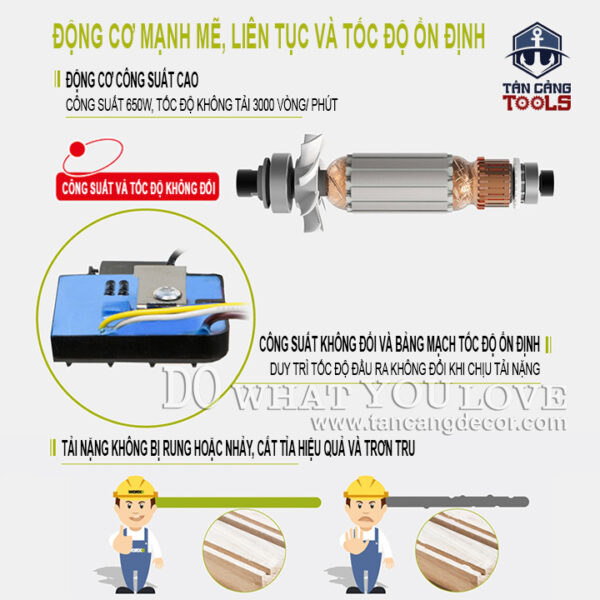 Máy Phay Worx WU619 Cốt 6.35 mm - Ảnh 10