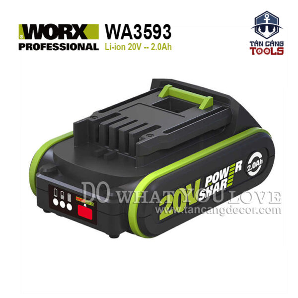 Pin Li-ion 20V 2.0Ah WA3593