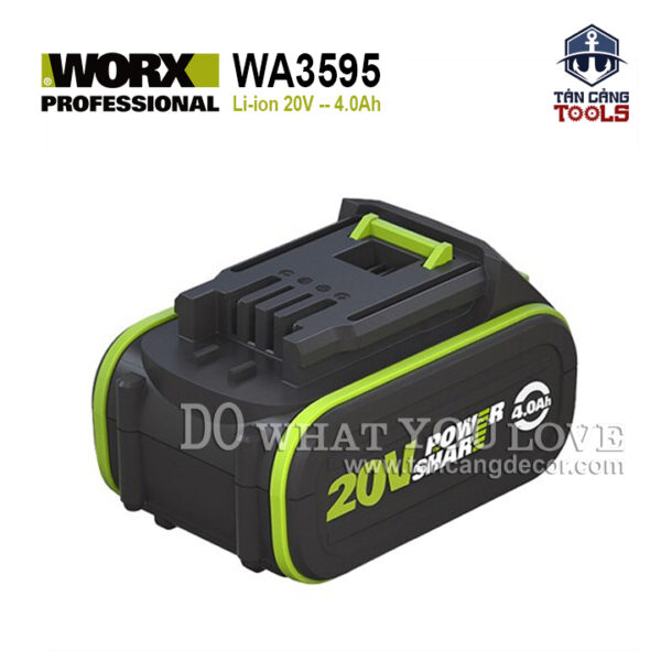 Pin Li-ion 20V 4.0Ah WA3595