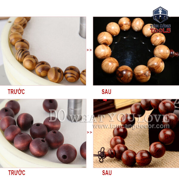 Máy Đánh Bóng Hạt Gỗ Tự Động Zhicheng TLM01 - Ảnh 3