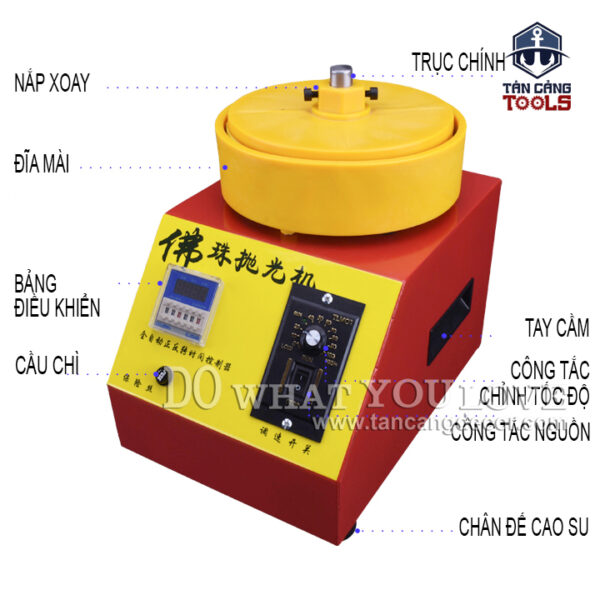 Máy Đánh Bóng Hạt Gỗ Tự Động Zhicheng TLM01 - Ảnh 13
