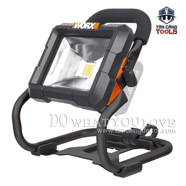 Đèn Led Công Trình Dùng Pin 20 V Worx WX026.9 ( Thân Máy ) - Ảnh 3