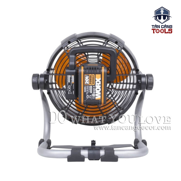 Body Và Sạc Quạt Dùng Pin 20 V Worx WX095.9 - Ảnh 9