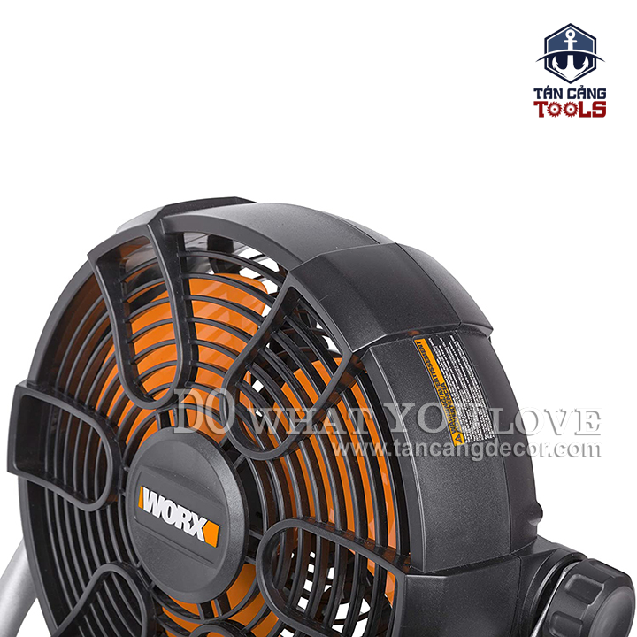 Body Và Sạc Quạt Dùng Pin 20 V Worx WX095.9 - Ảnh 7