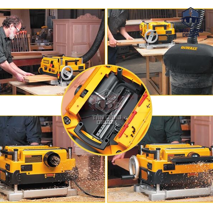 Máy Bào Cuốn Dewalt DW735 - Tặng Kèm 3 Lưỡi Bào - Ảnh 8