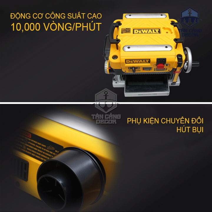 Máy Bào Cuốn Dewalt DW735 - Tặng Kèm 3 Lưỡi Bào - Ảnh 9