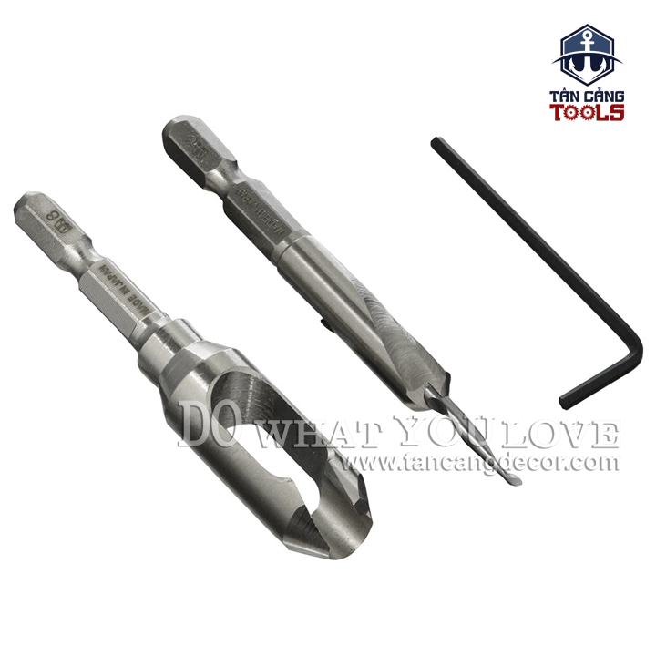 Bộ Mũi Khoan Âm Vít Và Mũi Khoét Chốt Gỗ Star-M 3.5 x 10 x 10mm - Ảnh 4