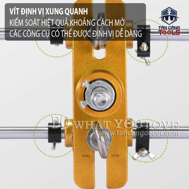 Bộ Dụng Cụ Phay Khóa Cửa Cenray - Ảnh 10